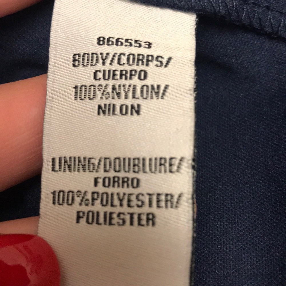 Js Collections Navy Lace Overlay Open Back Dress 2 - image 5